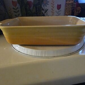 Le Creuset Orange Baking Dish